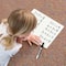 Creativity Street® 9" x 12" Combo Board, Whiteboard and Chalk, 10ct.